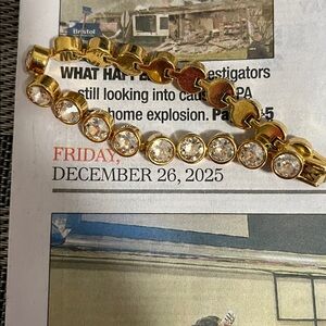 Swarovski Bronze Goddess Ice Bracelet